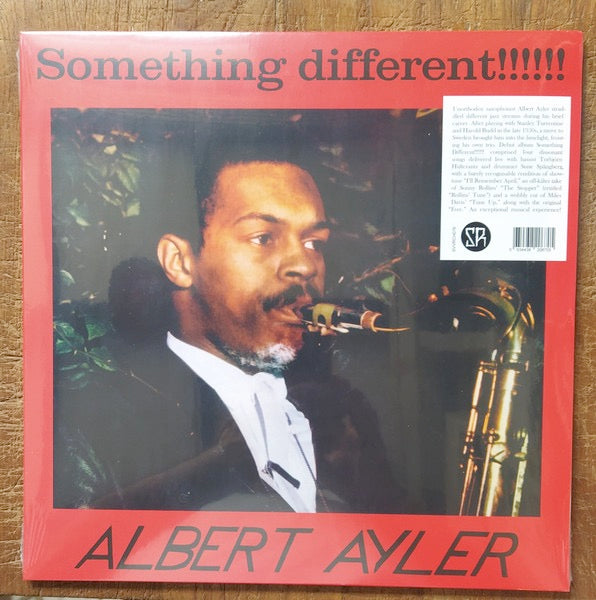 Image of Front Cover of 0114307C: LP - ALBERT AYLER, Something Different!!!!!! (Survival research; SVVRCH076, Europe 2023)   NEW/NEW