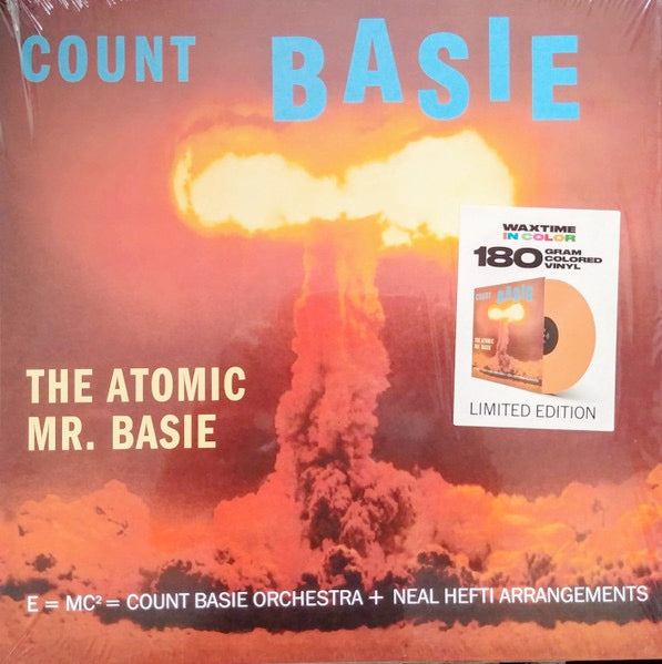 Image of Front Cover of 1834217E: LP - COUNT BASIE, The Atomic Mr. Basie (WaxTime In Color; 950671, Europe 2019 Reissue, Orange Vinyl)   NEW/NEW