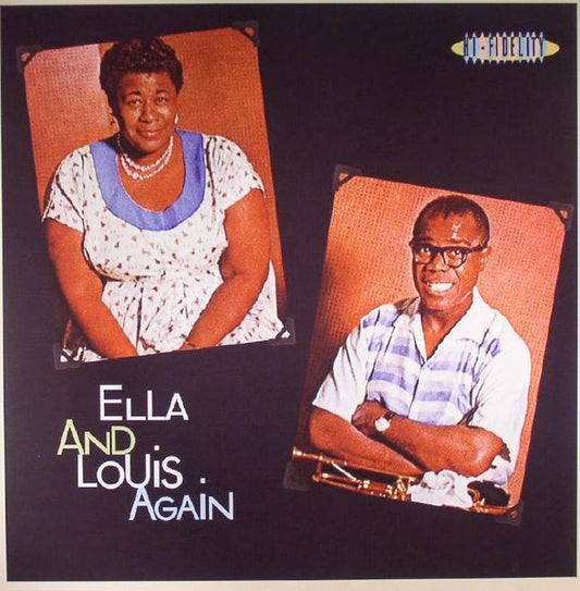 Image of Front Cover of 4834064E: LP - ELLA FITZGERALD & LOUIS ARMSTRONG, Ella And Louis Again (Not Now Music; CATLP122, Europe 2015 Reissue)   NEW/NEW