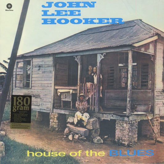 Image of Front Cover of 1814401C: LP - JOHN LEE HOOKER, House Of The Blues (WaxTime; 772035, Europe 2015 Reissue)   NEW/NEW