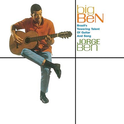 Image of Front Cover of 5134036E: LP - JORGE BEN, Big Ben (Brazil's Towering Talent Of Guitar And Song) (DOL; DOL825HG, Europe 2017 Reissue, Gatefold)   NEW/NEW