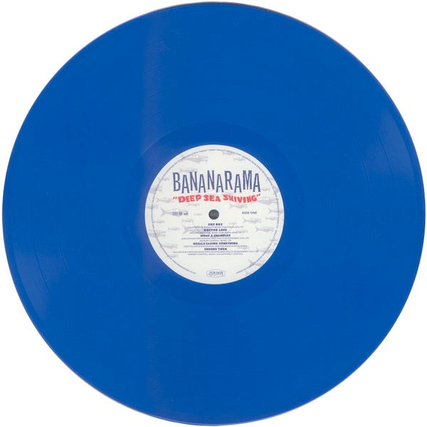 Image of Label of 1014261C: LP - BANANARAMA, Deep Sea Skiving (London Records; LMS5521223, UK & Europe 2019 Reissue, Inner, Blue Vinyl With CD)   NEW/NEW