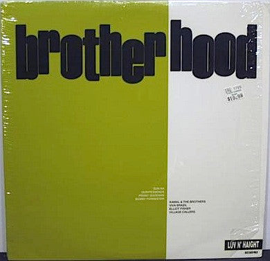 Image of Front Cover of 0124007E: LP - VARIOUS, Brotherhood (Luv N' Haight ; LHLP018, US 1994)   VG+/VG+