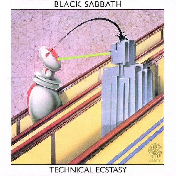 Image of Front Cover of 4824266E: LP - BLACK SABBATH, Technical Ecstasy (Sanctuary; 2716551, UK 2009 Reissue, Gatefold)   VG+/VG