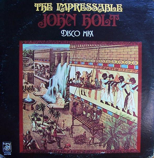 Image of Front Cover of LP - G+/VG - JOHN HOLT, The Impressable John Holt (Harry J Records; HJLP-8708, US 1978, Pasteback Sleeve), Light marks only. Sleeve is partially split on top and bottom seam, various creases, still looks nice.,  - 2116538C