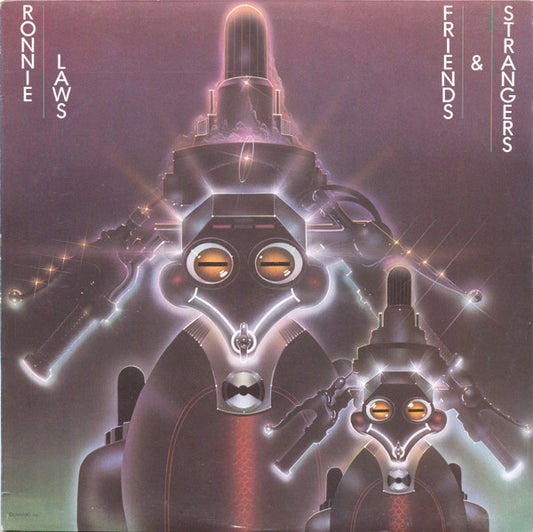 Image of Front Cover of LP - VG/VG - RONNIE LAWS, Friends and Strangers (UA Tan Label; UAG30079, UK 1977, Inner), Strong VG,  - 3246061S