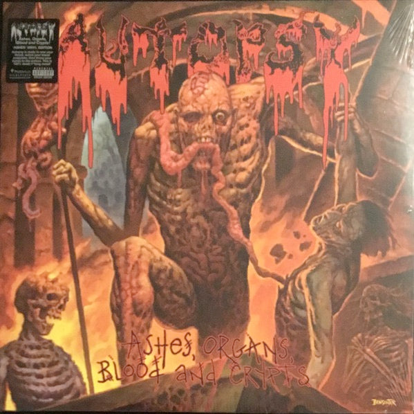 Image of Front Cover of 0234199E: LP - AUTOPSY, Ashes, Organs, Blood And Crypts (Peaceville; VILELP1076, UK 2023, Inner)   NEW/NEW