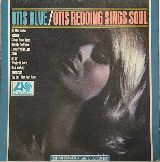 Image of Front Cover of LP - G+/G - OTIS REDDING, Otis Blue / Otis Redding Sings Soul (Atlantic Plum & Orange; 587036, UK 1966 Reissue, Mono), ,  - 4026017E