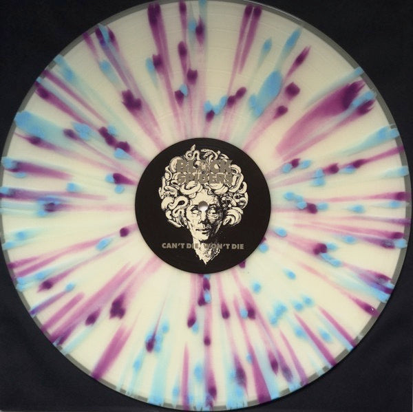 Image of Label Cover of 2044456S: LP - BLACK SPIDERS, Can't Die, Won't Die (Spinefarm Records; BLACK273772, UK 2023, Insert, Clear w/ Purple And Blue Splatter Vinyl)   VG+/VG+