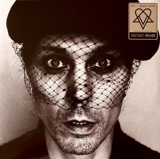 Image of Front Cover of 0224288E: LP - VV, Neon Noir (Heartagram Records; 4573745, Europe 2023, Gatefold, White Vinyl, Ville Vallo of HIM)   VG+/EX