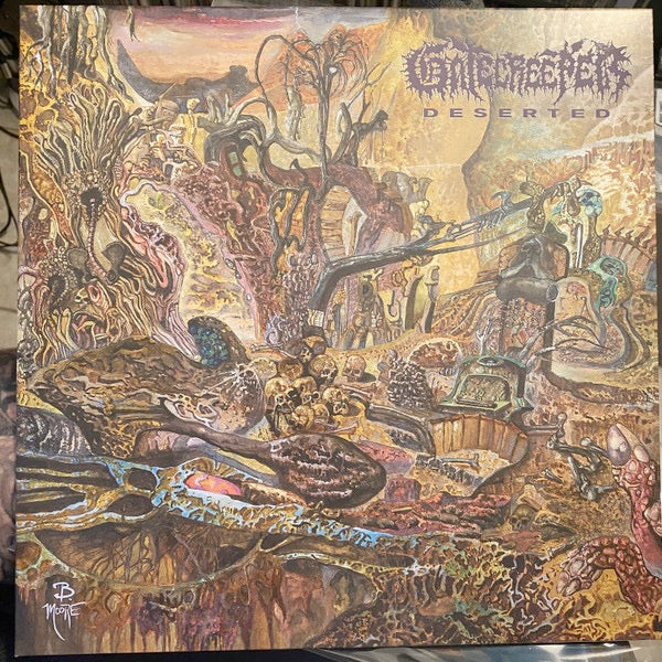 Image of Front Cover of 0214450C: LP - GATECREEPER, Deserted (Relapse Records; RR7435, US 2022 Reissue, Insert, Purple [Deep] With Cloudy Effect Vinyl)   NEW/NEW