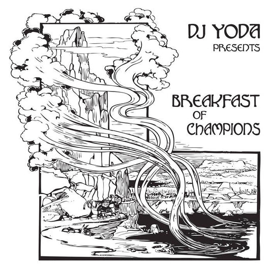 Image of Front Cover of 0234227E: CD - DJ YODA, Breakfast Of Champions (Remastered) (Lewis Recordings; LEWIS11667CD, UK 2023 Reissue, CD in LP replica card gatefold sleeve)   M/M