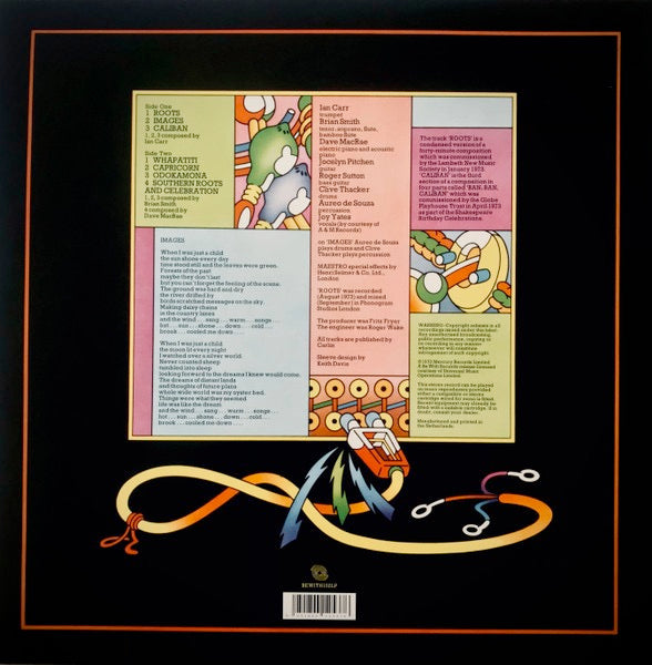 Image of Back Cover of LP - VG+/EX - IAN CARR'S NUCLEUS, Roots (Be With Records; BEWITH102LP, Worldwide 2021 Reissue), ,  - 3226413E