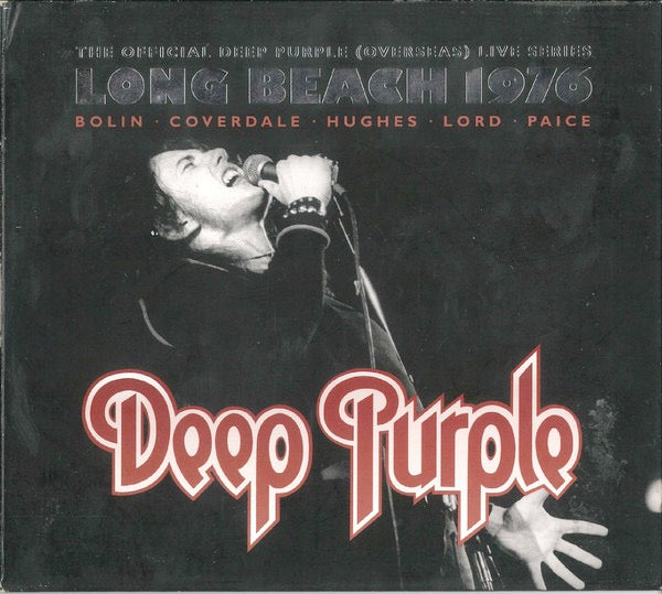 Image of Front Cover of 2xCD - G+/VG - DEEP PURPLE, Live In Long Beach 1976 (Ear Music; 0210940EMU, Europe 2016 Reissue, Digipak), Shelf Wear,  - 2316468C