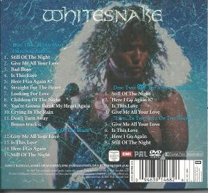 Image of Back Cover of 3234048E: 2xCD - WHITESNAKE, 1987 (EMI; 0946 391468 2 6, UK & Europe 2009 Reissue, Quadruple Digipak, Booklet)   VG+/VG+