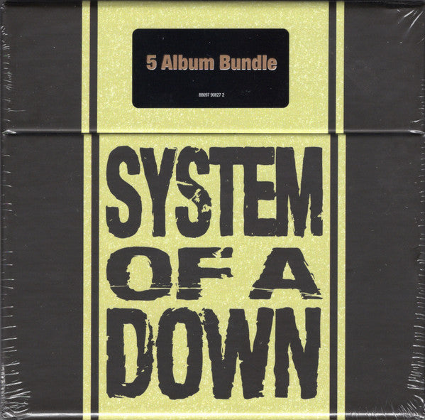 Image of Front Cover of 5xCD - VG+/VG+ - SYSTEM OF A DOWN, System Of A Down (American Recordings; 88697 90827 2, Europe 2011, Box Set, 2 Bookets & 2 Inserts), ,  - 3216289C