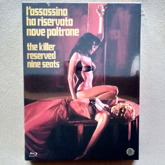 Image of Front Cover of 0334009E: Blu-ray - GUISEPPE BENATTI, The Killer Reserved Nine Seats (Camera Obscura; ,  , Slipcase)   VG+/VG+