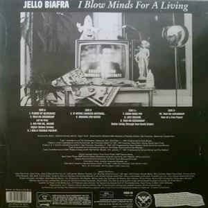 Image of Back Cover of 2xLP - VG/VG+ - JELLO BIAFRA, I Blow Minds For A Living (Alternative Tentacles; VIRUS 94, UK 1991, WS Text Within  Snake  Perimeter Pattern.), With Press Sheet, edge wear,  - 4445063S