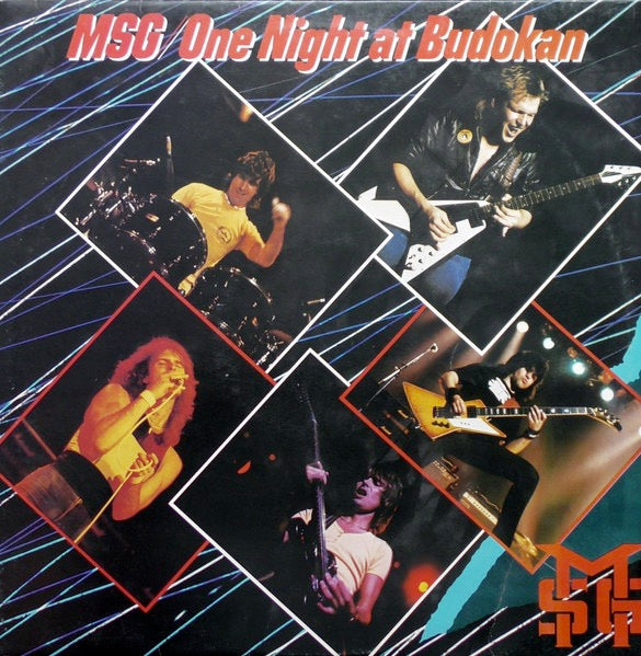 Image of Front Cover of 2xLP - VG/VG - THE MICHAEL SCHENKER GROUP, One Night At Budokan (Chrysalis; CTY 1375, UK 1982, Gatefold), Strong VG,  - 2016116C