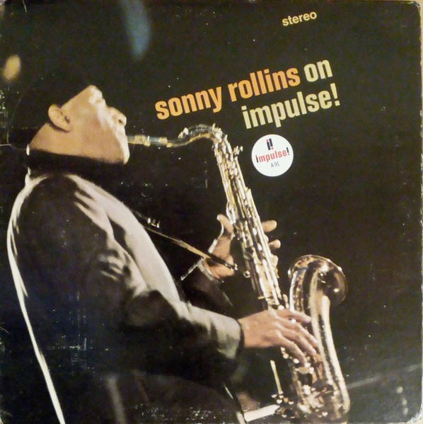 Image of Front Cover of 4414477C: LP - SONNY ROLLINS, On Impulse! (Impulse!; IMPL 8021, UK 1970s Reissue, Gatefold, Stereo) Sleeve is intact but has general shelf wear. Vinyl has some light marks but plays fine with only minimal surface noise.  G+/G+