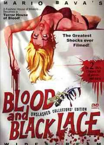 Image of Front Cover of 0436074E: 2xDVD - MARIO BAVA, Blood and Black Lace (VCI; 8413, US , NTSC Region 1 US)   VG+/VG+