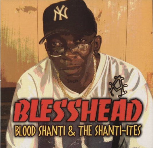 Image of Front Cover of 1914467C: LP - BLOOD SHANTI & THE SHANTI-ITES, Blesshead (Falasha Recordings; ABALP 006, UK 2007)   EX/VG+