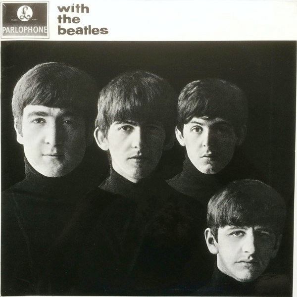Image of Front Cover of LP - VG+/VG+ - THE BEATLES, With the Beatles (Parlophone Silver/Black - 2 EMI Boxes; PCS3045, UK 1970s Reissue, Laminated Front Sleeve, Gramophone Co on Label Rim), ,  - 1726041E