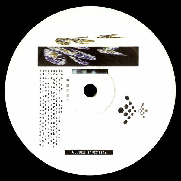 Image of Front Cover of 12" - /VG - GLOBEX, Inversia 2 (Acting Press; PRESS10, Germany 2018), NO POSTER,  - 3046132S