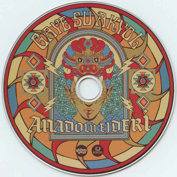 Image of Label Cover of 0334322E: CD - GAYE SU AKYOL, Anadolu Ejderi (Glitterbeat; GBCD 137, Europe 2022, Gatefold, Booklet)   VG+/VG+