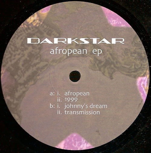 Image of Front Cover of 0314379C: 12" - DARKSTAR, Afropean EP (Abstrakt Dance; AB 003, UK 1995, Plain Brown Sleeve) Edge / corner wear on sleeve  VG/VG