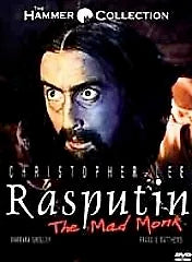 Image of Front Cover of 0434008E: DVD - CHRISTOPHER LEE, BARBARA SHELLEY, Rasputin, The Mad Monk (Anchor Bay; , US 1999, Region 1 US, The Hammer Collection)   VG+/VG+