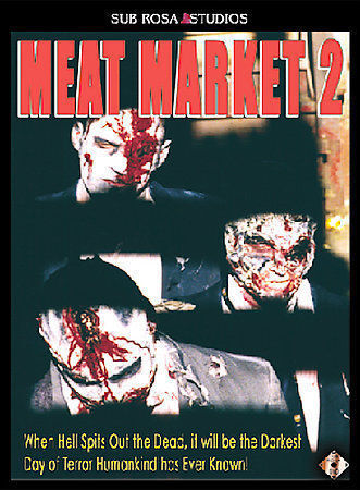 Image of Front Cover of 0434012E: DVD - BRIAN CLEMENT, Meat Market 2 (Sub Rosa Studios; SRDVD0015, US )   VG+/VG