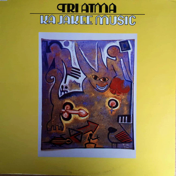 Image of Front Cover of 2824306E: LP - TRI ATMA, Ka Jakee Music (Teldec; 6.26321 AP, Germany 1986)   VG/VG