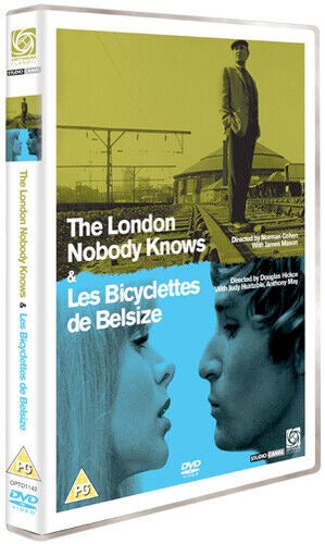 Image of Front Cover of 2014286C: DVD - ANTHONY MAY, The London Nobody Knows/Les Bicyclettes De Belsize (Studio Canal; OPTD1142, UK 2008)   EX/VG