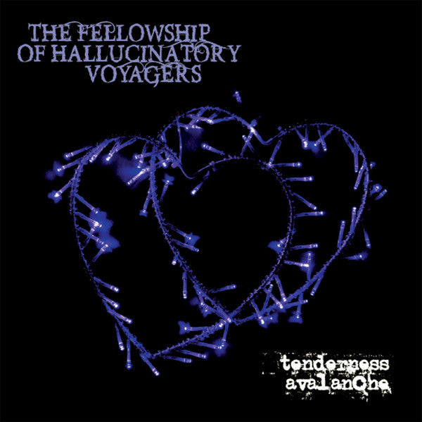 Image of Front Cover of 0444120S: LP - THE FELLOWSHIP OF HALLUCINATORY VOYAGERS, Tenderness Avalanche (Frg Records; FRGLP041, UK 2019, Insert, Poster, Purple Vinyl)   VG+/EX