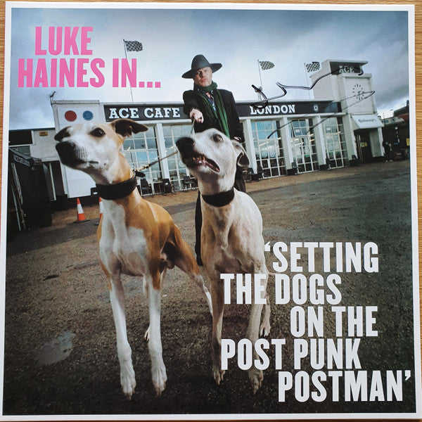 Image of Front Cover of 4914153C: LP - LUKE HAINES, Luke Haines In... 'Setting The Dogs On The Post Punk Postman' (Cherry Red; BRED833, UK 2021, Inner) Still in hype stickered shrinkwrap.  EX/VG+