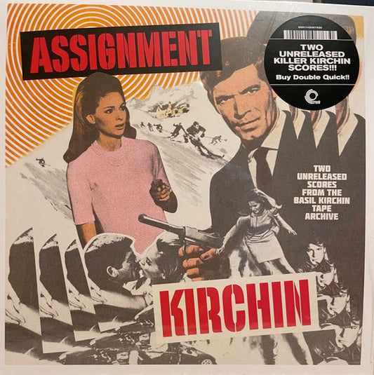 Image of Front Cover of 0414170C: LP - BASIL KIRCHIN, Assignment Kirchin (Trunk Records; JBH105, UK 2023)   NEW/NEW