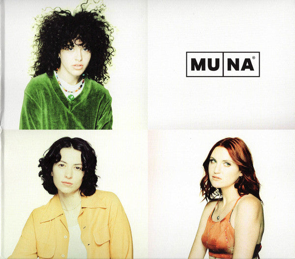 Image of Front Cover of 0454021S: CD - MUNA, MUNA (Saddest Factory; SAD005, US 2022) Opened Instore, Still In Shrinkwrap  VG+/VG+