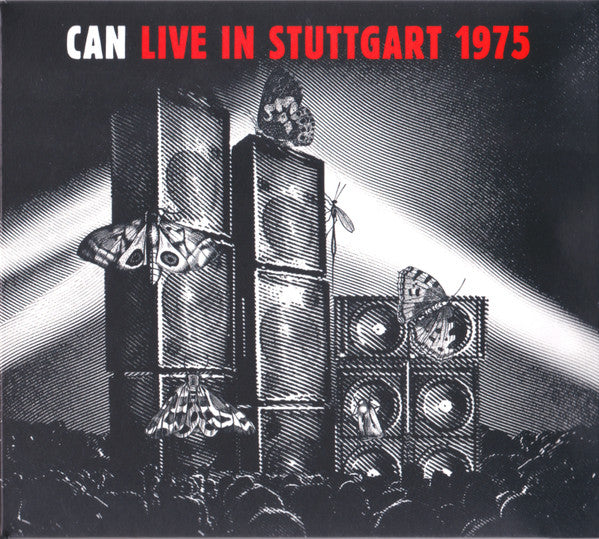 Image of Front Cover of 5114579C: 2xCD - CAN, Live In Stuttgart 1975 (Spoon Records; CDSPOON63, Europe 2021 Reissue, Digipak, Booklet) Edge Wear  VG/VG