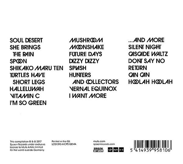 Image of Back Cover of CD - VG+/VG - CAN, The Singles (Spoon Records; CDSPOON60, Europe 2017, Double Card Sleeve, Booklet), Light Marks only.,  - 2836013E