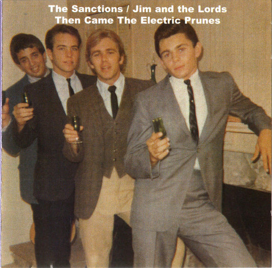 Image of Front Cover of 0434170E: CD - THE SANCTIONS / JIM AND THE LORDS, Then Came The Electric Prunes (Heartbeat Productions; CDHB65, UK 2000, Jewel Case)   VG+/VG+