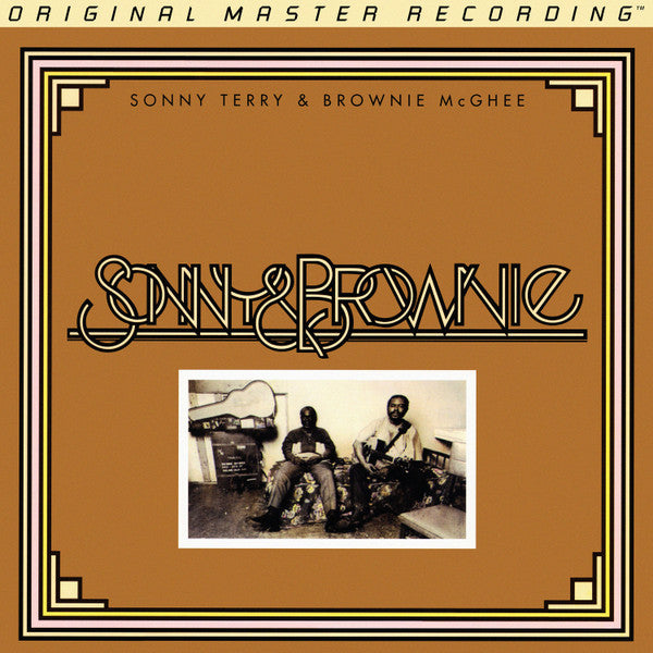 Image of Front Cover of 0444516S: LP - SONNY TERRY & BROWNIE MCGHEE, Sonny & Brownie (Mobile Fidelity Sound Lab; MFSL 1-233, US 1995 Reissue, Inner)   VG+/VG+