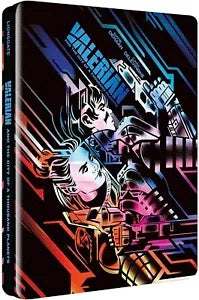 Image of Front Cover of 0414452C: Blu-ray - LUC BESSON, Valerian (Lionsgate; LIU95531AM, Europe 2017, Steelbook) SEALED  EX/M