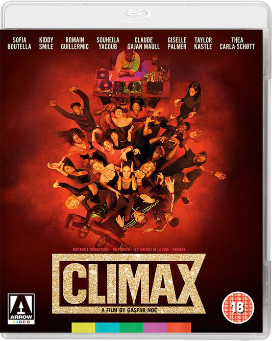 Image of Front Cover of 2135070E: DVD - GASPAR NOE, Climax (Arrow Video; FCD1845, UK 2018)   VG+/VG+