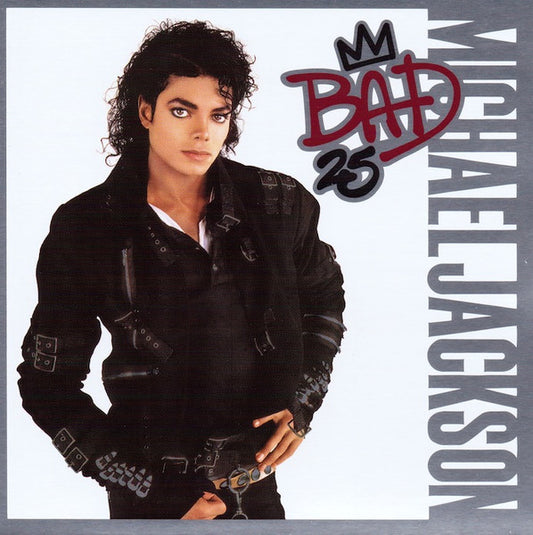 Image of Front Cover of 2xCD - M/M - MICHAEL JACKSON, Bad 25 (MJJ Productions; 88691999702, US 2012 Reissue, Card Slipcase with Jewel Case inside), SEALED,  - 2216465C
