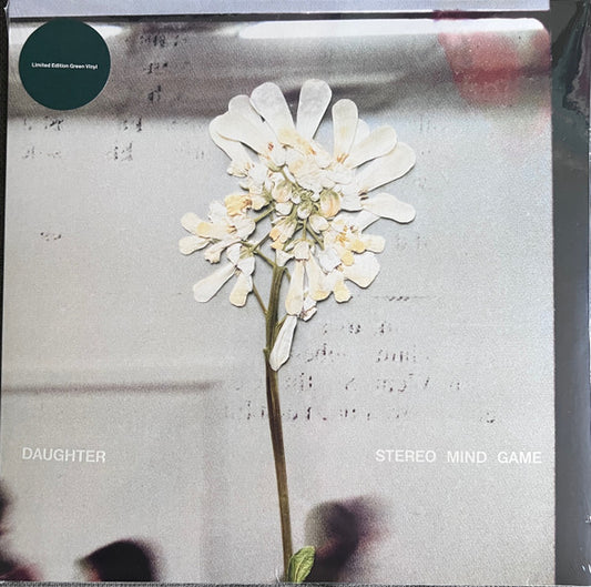 Image of Front Cover of 0424493E: LP - DAUGHTER, Stereo Mind Game (4AD ; 4AD0512LPE2, UK 2023, Inner, Green Vinyl, NO CD) Opened Instore, Still In Stickered Shrinkwrap - DOES NOT CONTAIN CD  EX/EX