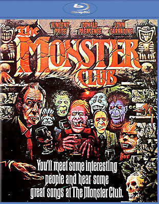 Image of Front Cover of 0534076E: Blu-Ray - VINCENT PRICE, DANOLD PLEASENCE, JOHN CARRADINE, Monster Club (ITV Studios; , US )   VG+/VG+