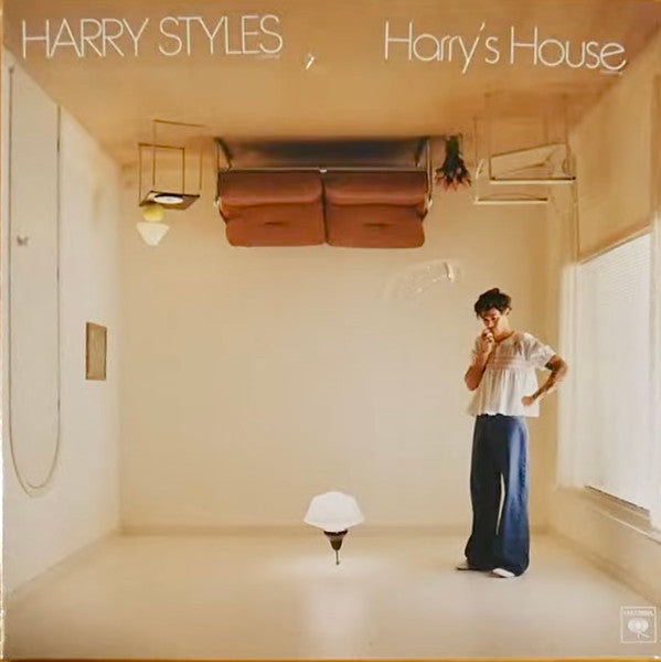 Image of Front Cover of LP - EX/VG+ - HARRY STYLES, Harry's House (Columbia; 19439997481, Europe 2022, Gatefold, Booklet & Inner, Postcard, 180 Gram Vinyl), ,  - 1146123S