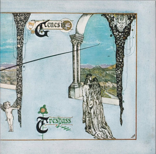 Image of Front Cover of LP - VG+/VG - GENESIS, Trespass (Charisma Blue; CAS 1020, UK 1980s Reissue, Gatefold Sleeve, Insert), Hairlines. Light corner wear.,  - 2546150S