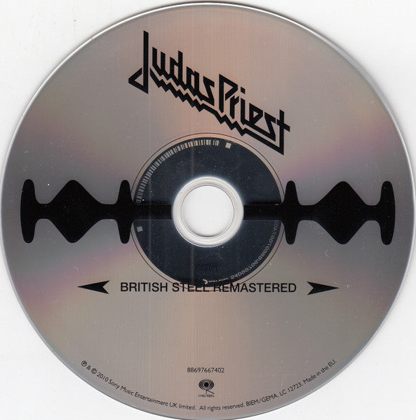 Image of Label Cover of 0534204E: 3xCD - JUDAS PRIEST, British Steel - 30th Anniversary Deluxe Edition (Sony Music; 88697667402, Europe 2010, Slipcase)   VG+/VG+